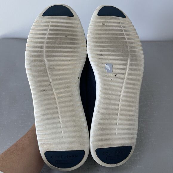 Cole Haan ZeroGrand Penny Loafers Navy Nubuck  Leather Size 11.5 M Preppy Casual main image 14